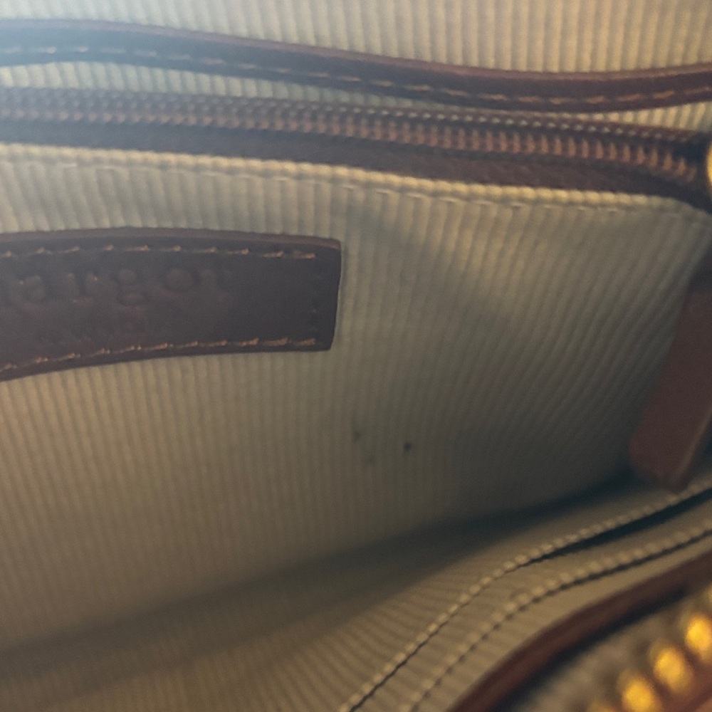 Margot Rich Brown Leather Wristlet - Picture 6 of 7